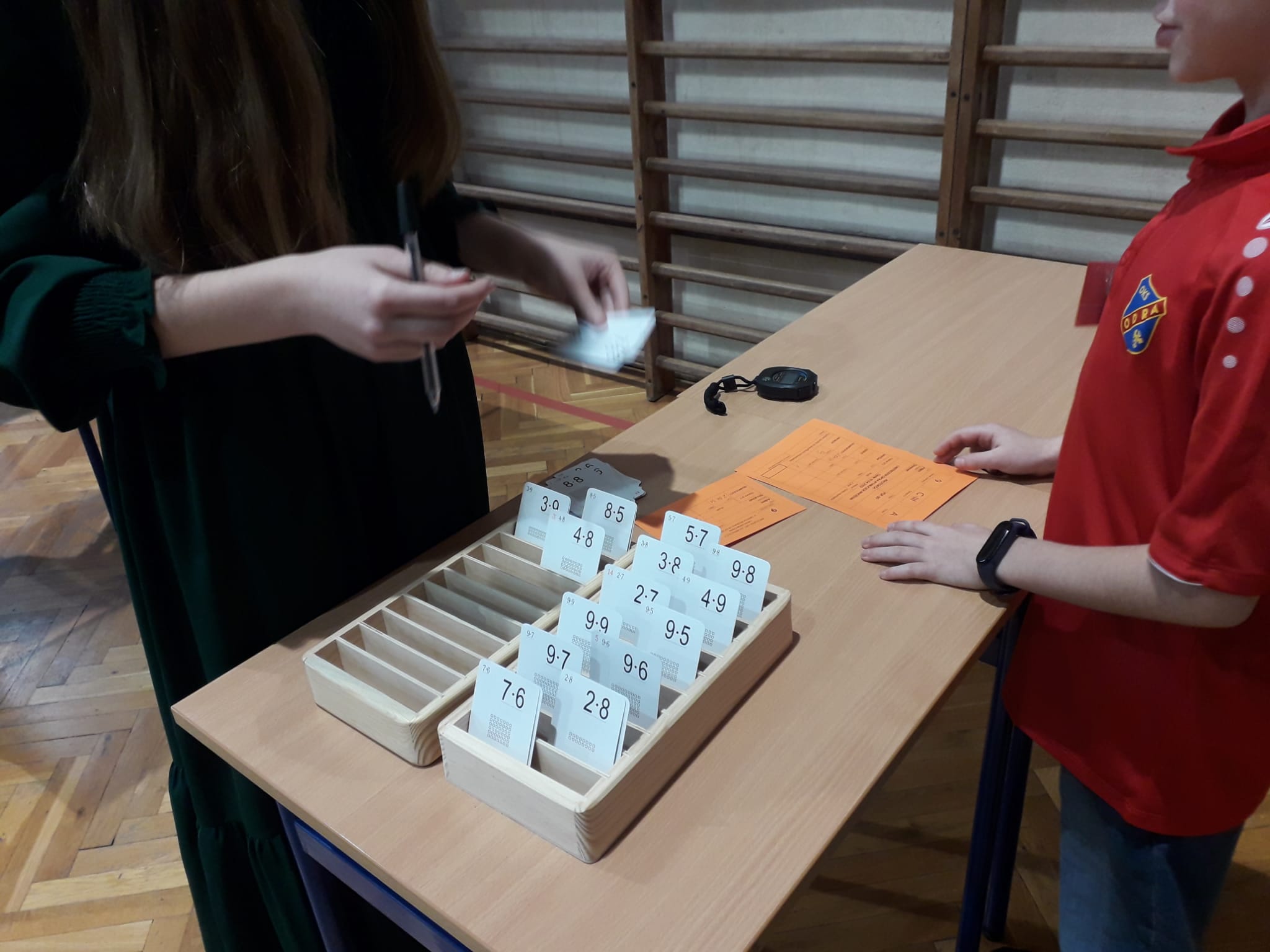 Învățând prin joc, adică turneul Opole din masa înmulțirii